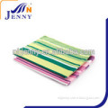 Strip shaped print microfiber cleaning cloth